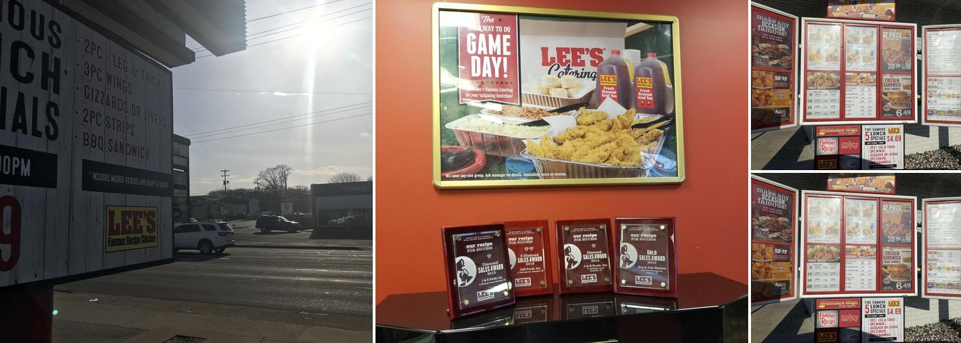 Lee's Famous Recipe Chicken Menu