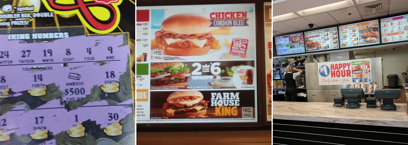 Burger King Menu