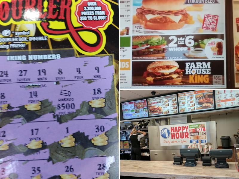 Burger King Menu