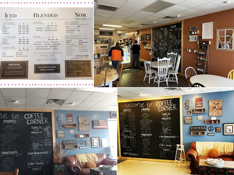Coffee Corner Menu