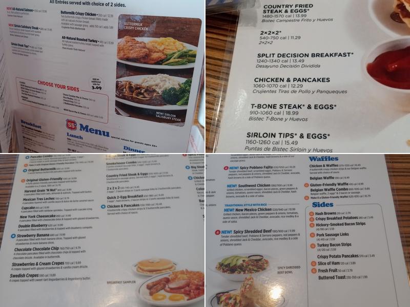 IHOP Menu