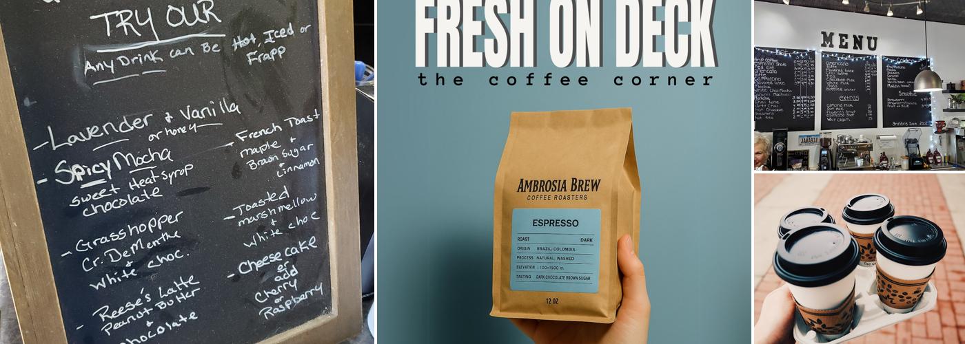 The Coffee Corner Menu