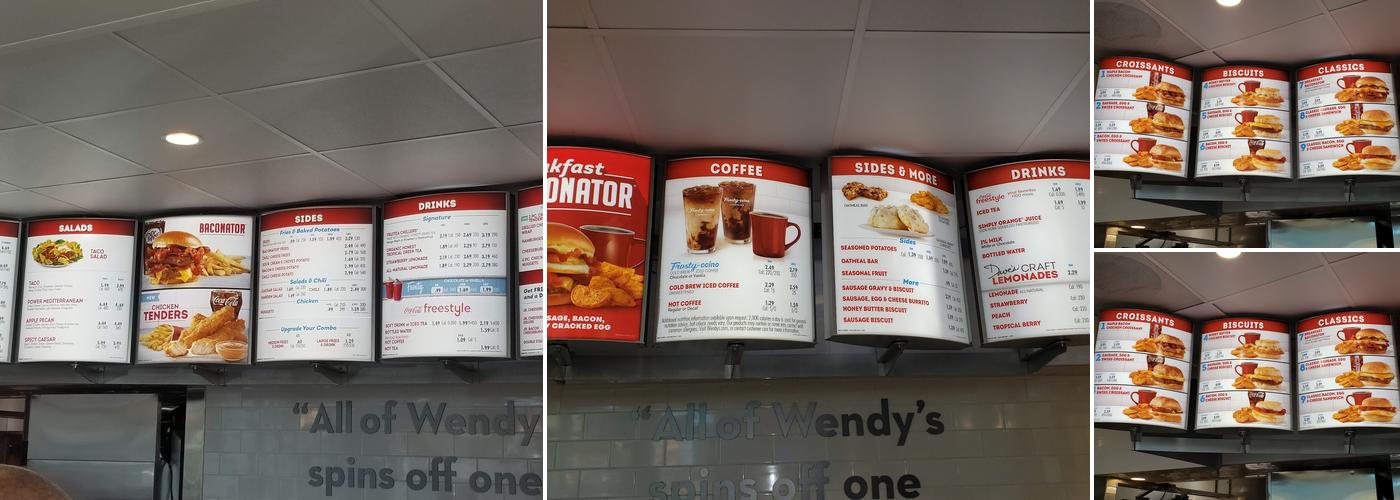 Wendy's Menu