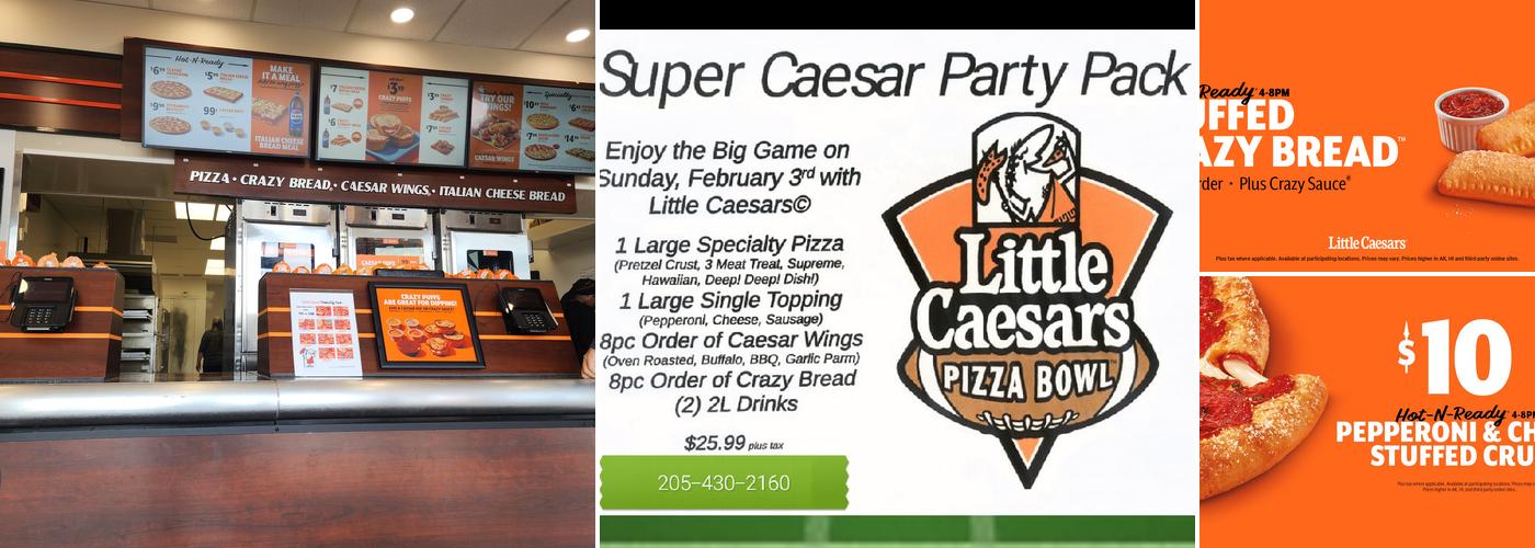 Little Caesars Pizza Menu