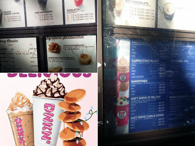 Dunkin' Menu