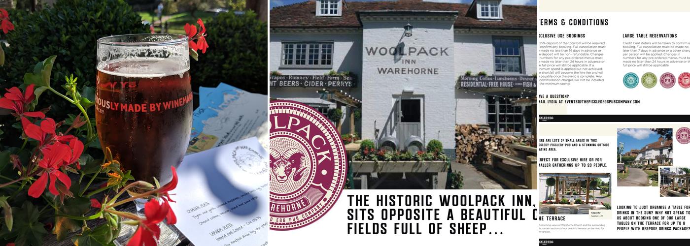 The Woolpack Inn Warehorne Menu