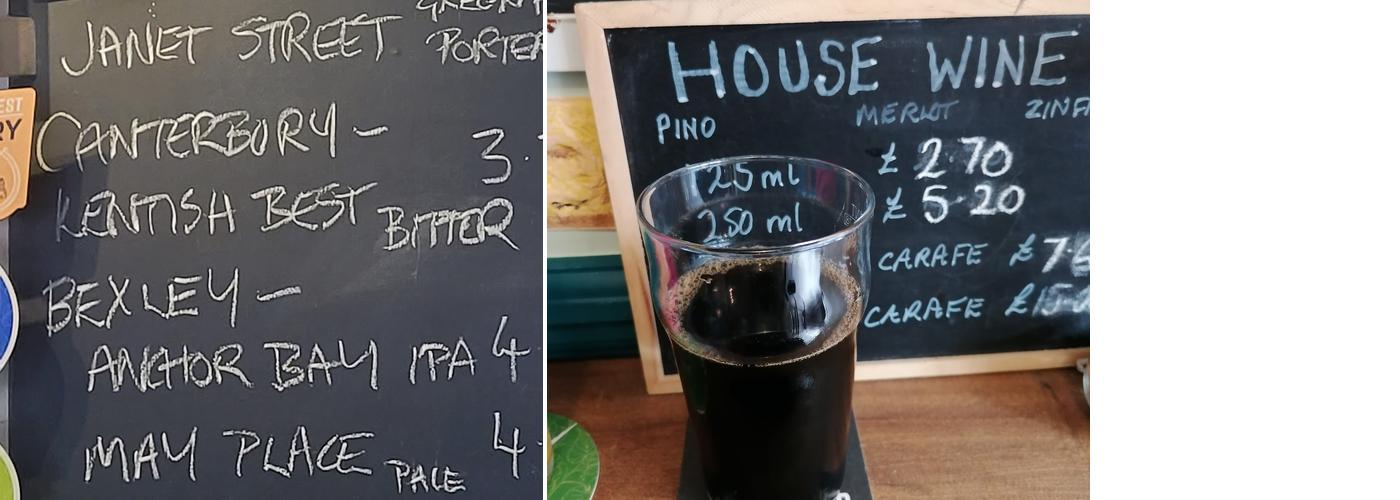 The Yellow Stocks Sittingbourne Menu