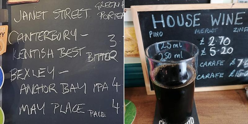 The Yellow Stocks Sittingbourne Menu