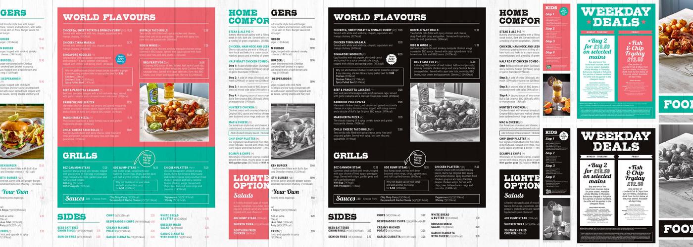 The Marlborough Head Menu