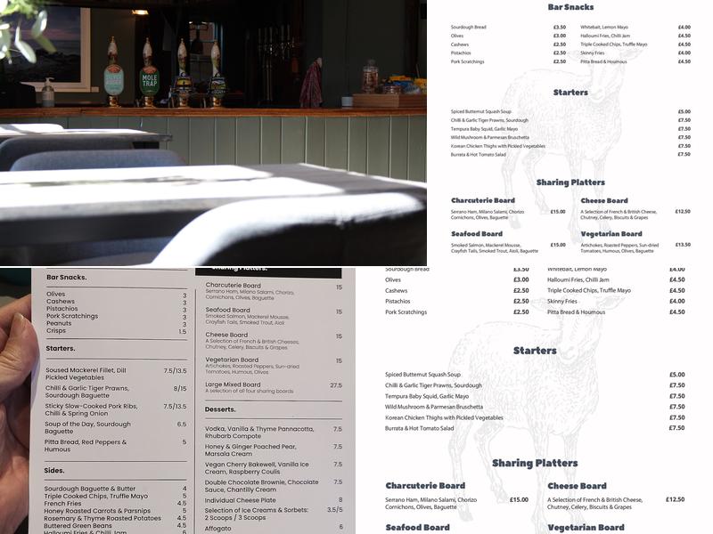 Shoulder Of Mutton Menu