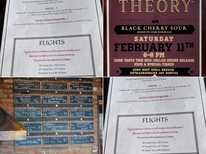 The Forge Publick House Menu