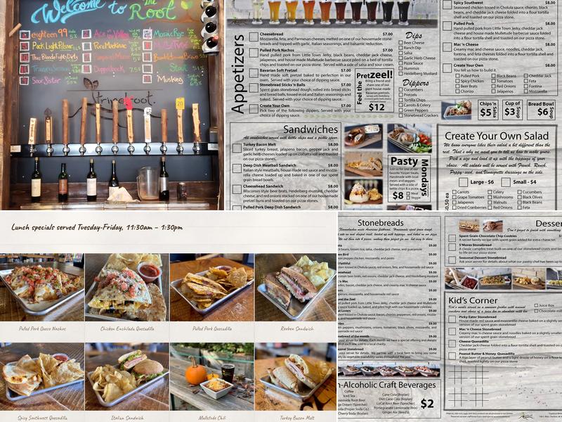 Tripelroot Brewery Menu