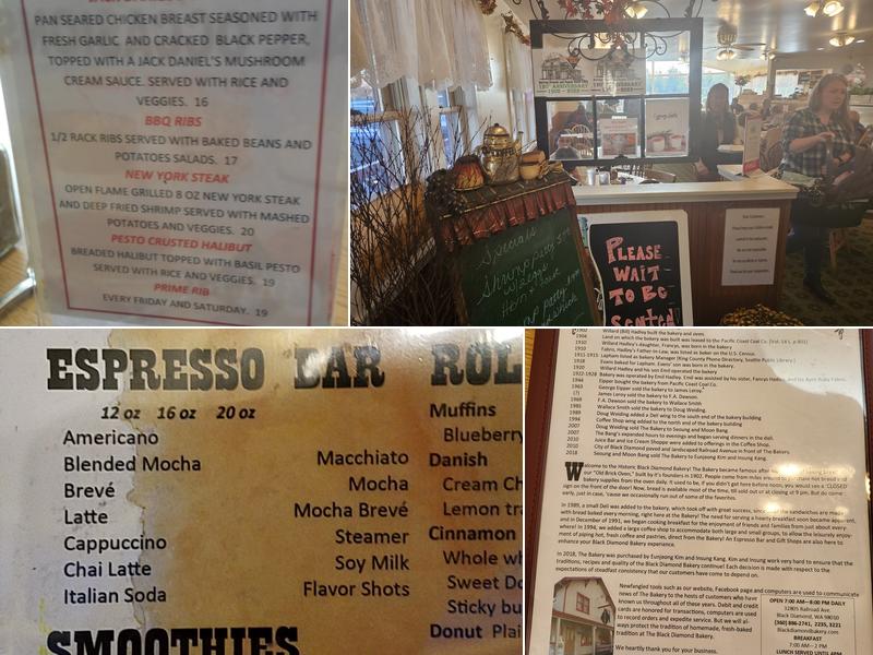 Black Diamond Bakery & Restaurant, Black Diamond Menu, Reviews (443