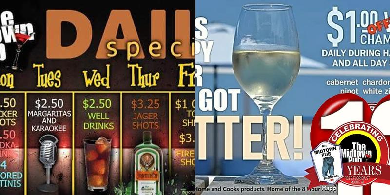 The Midtown Pub Menu