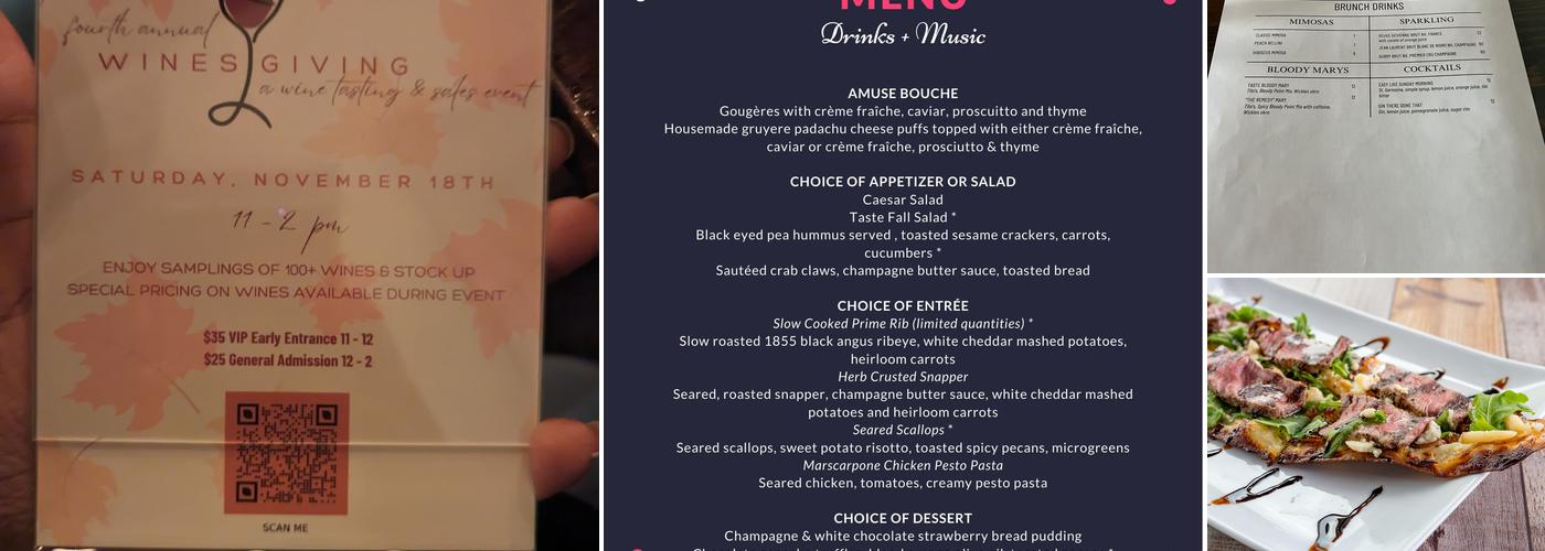 TASTE Menu