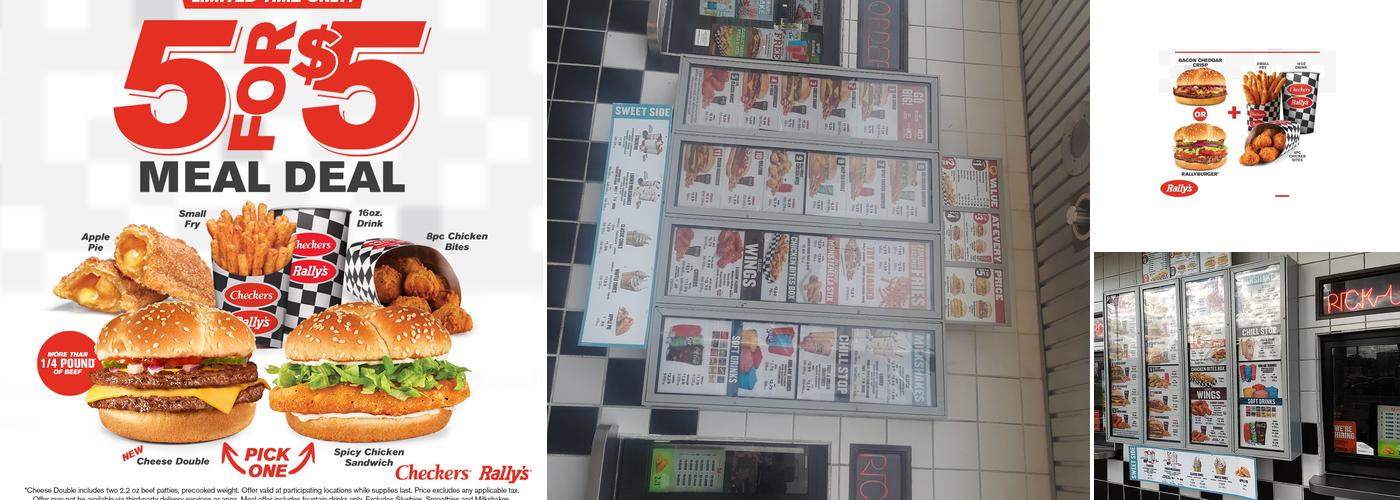 Checkers Menu
