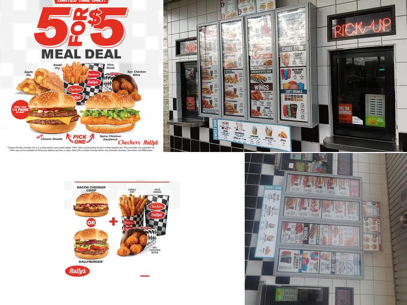Checkers Menu