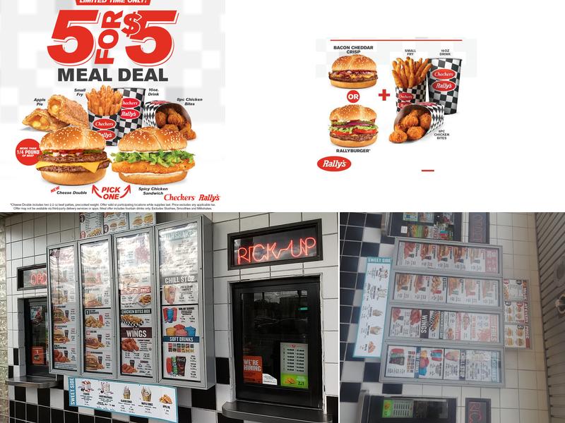 Checkers Menu