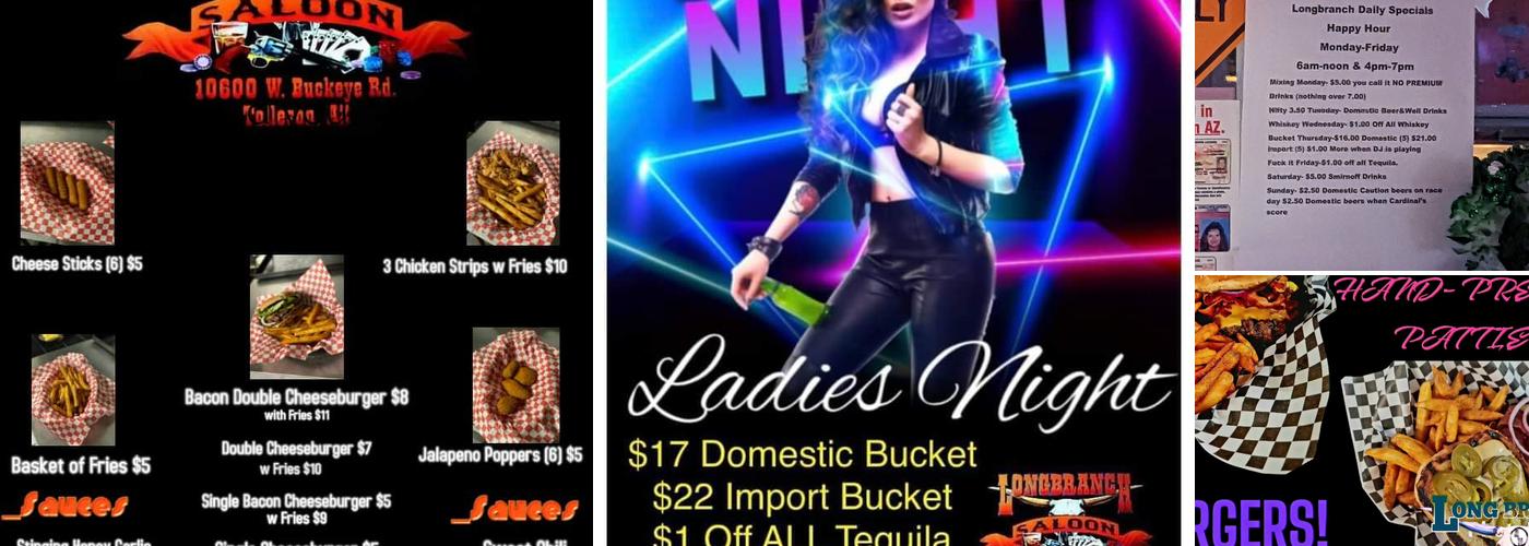 Longbranch Saloon Menu