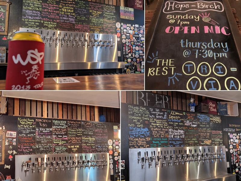 Hops On Birch Menu