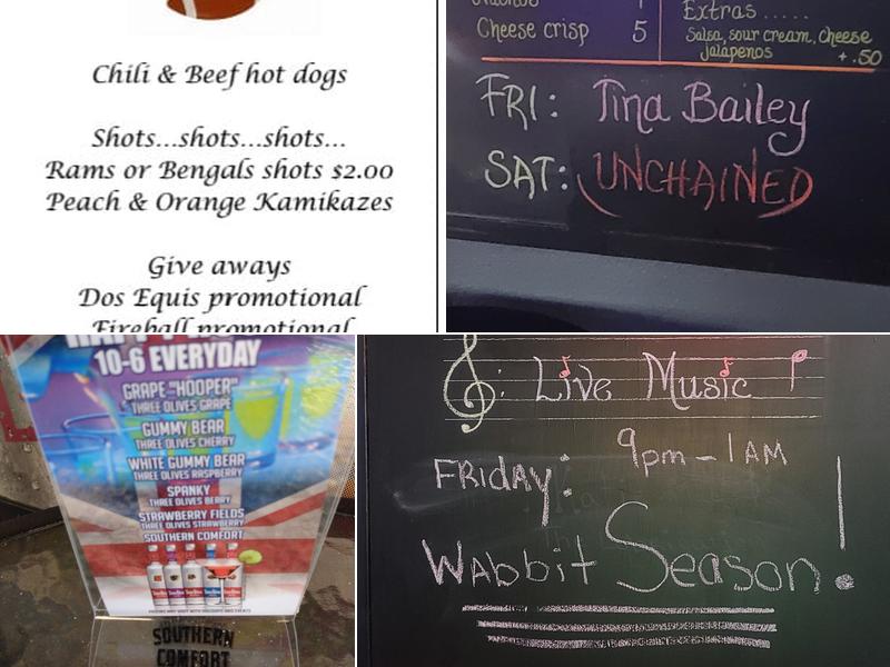 Hooper's Pub Menu