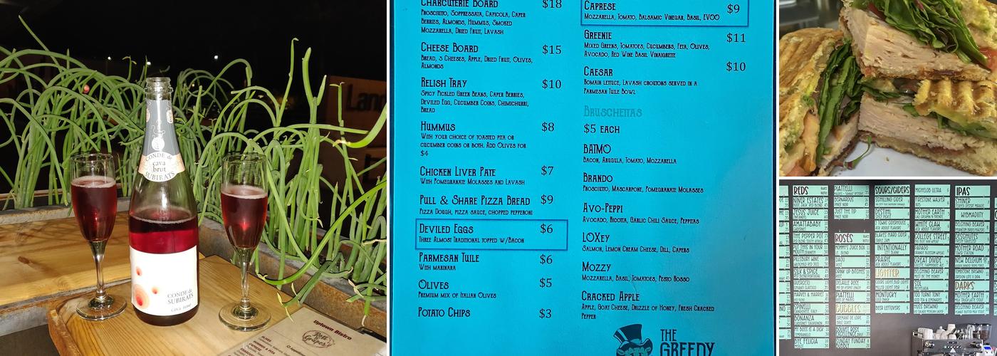 The Greedy Hamster Menu