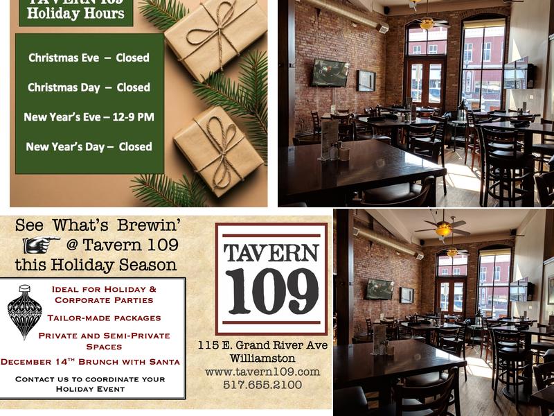 Tavern 109 109 E Grand River Ave, Williamston