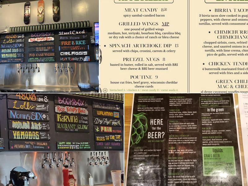 Beer Research Institute Menu