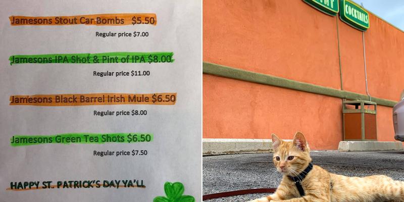 Mint Bar Menu