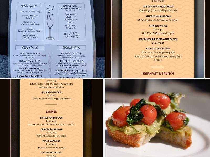 HighWire Tucson Menu