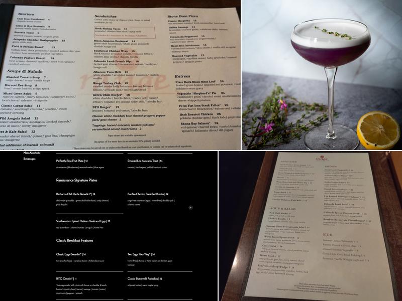 range Restaurant Menu