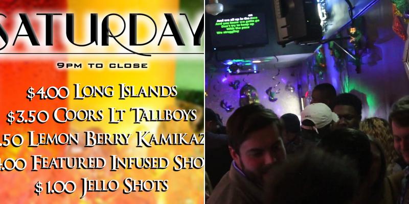 Infusion Bar Menu