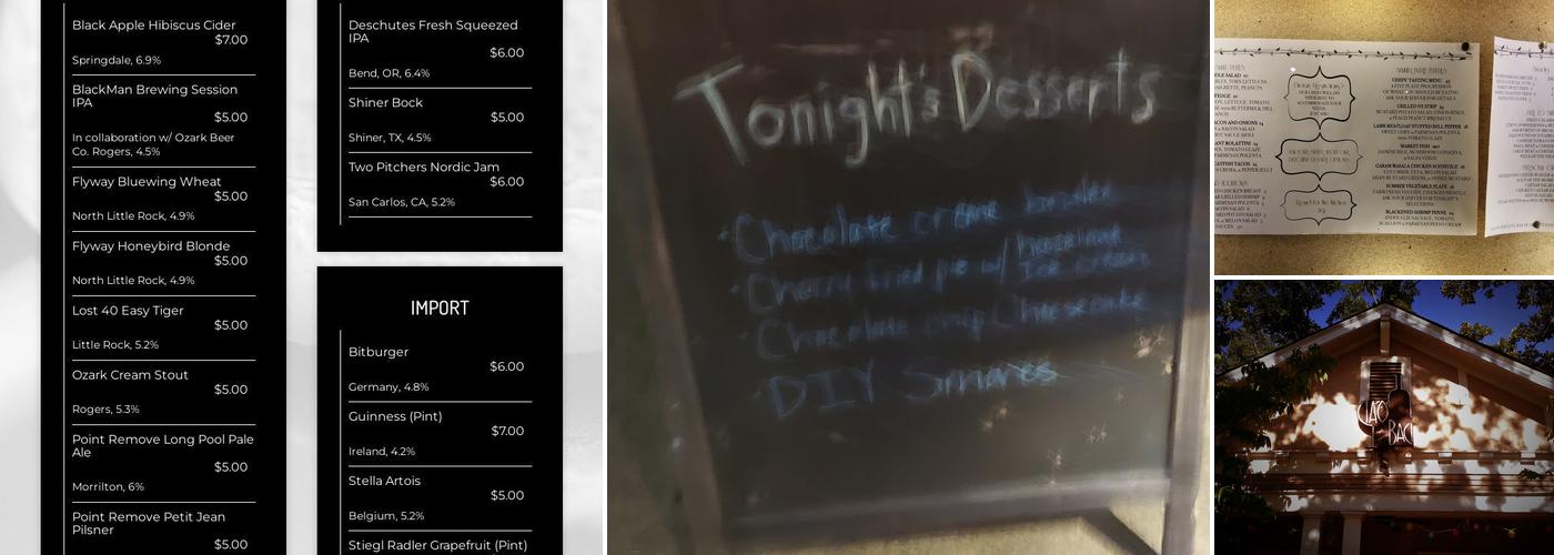 Ciao Baci Menu