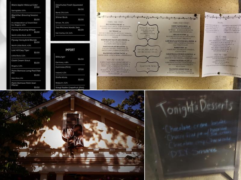 Ciao Baci Menu