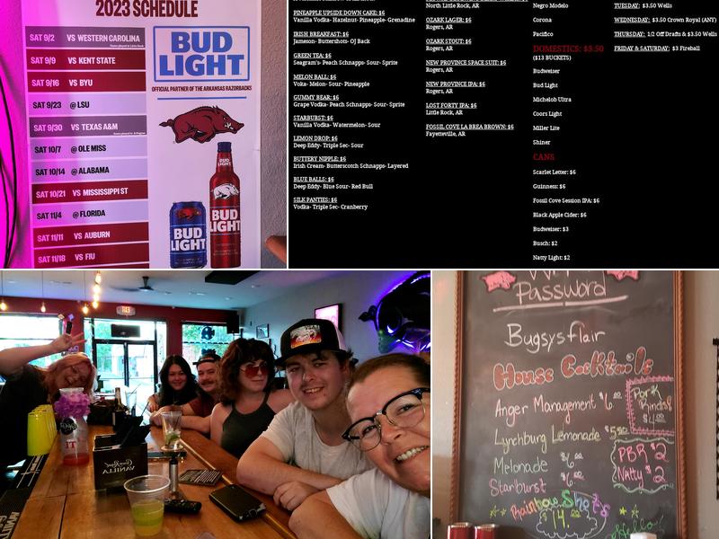 Bugsy's Menu
