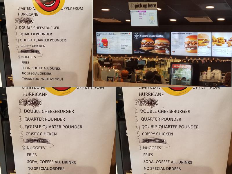 McDonald's Menu