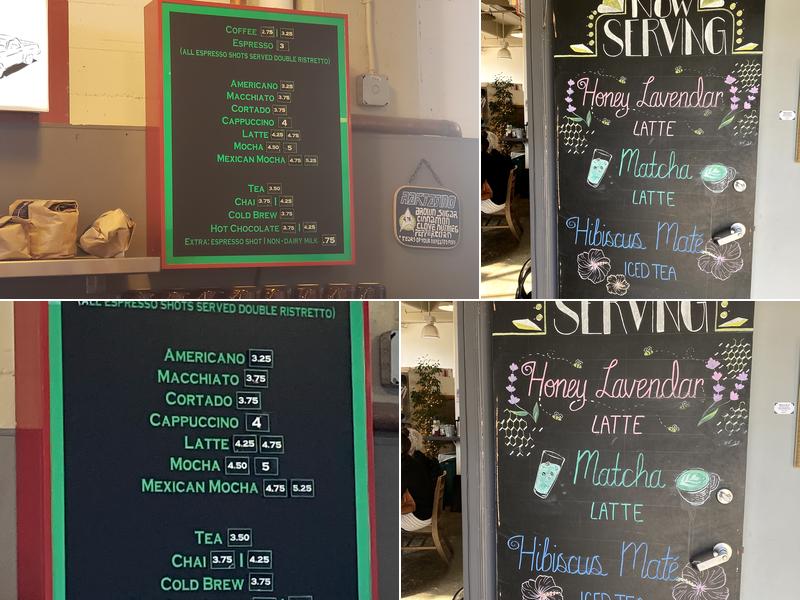 Goody Cafe Menu