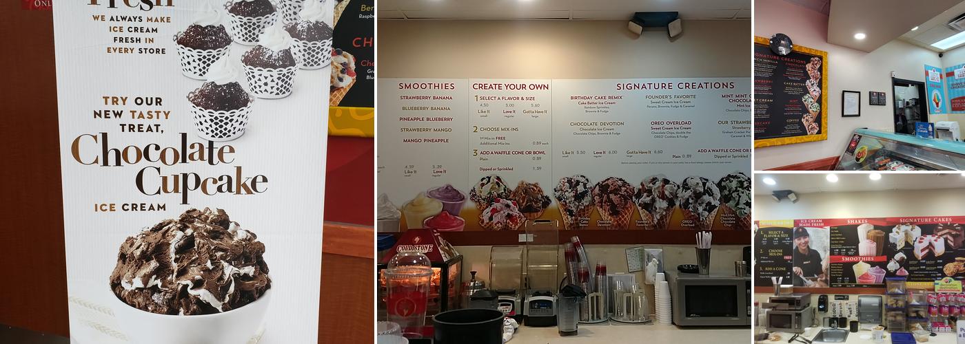 Cold Stone Creamery Menu