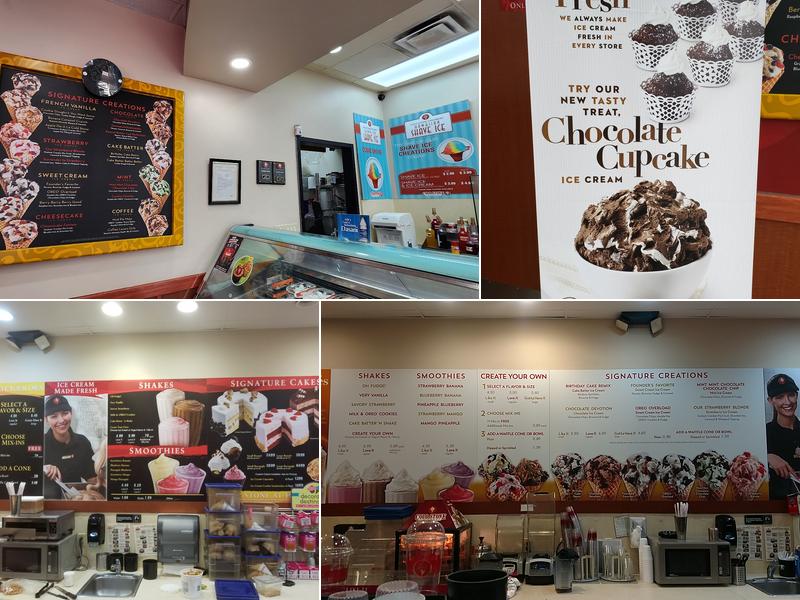 Cold Stone Creamery Menu