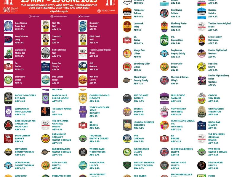 The Garden House Menu