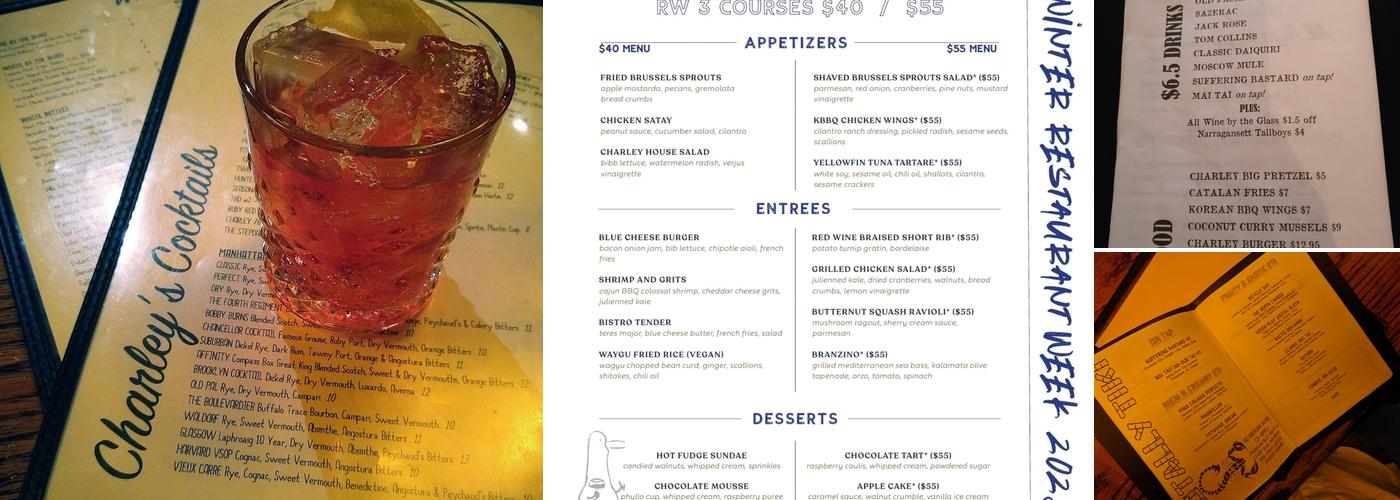 Bar Charley Menu