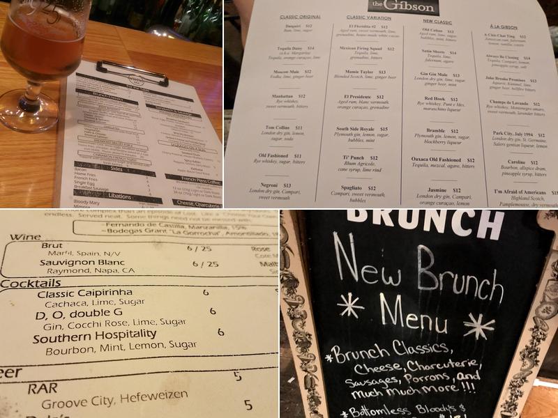 Bin 1301 Wine Bar Menu