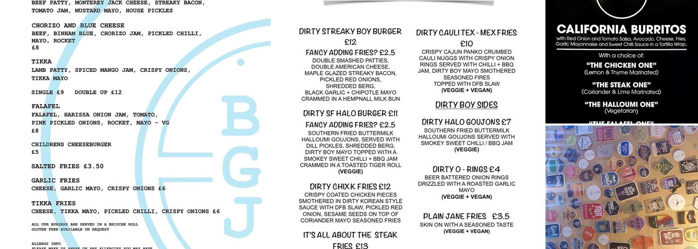 The Queens Head Menu