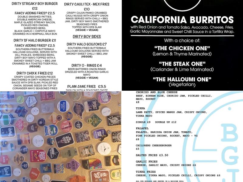 The Queens Head Menu