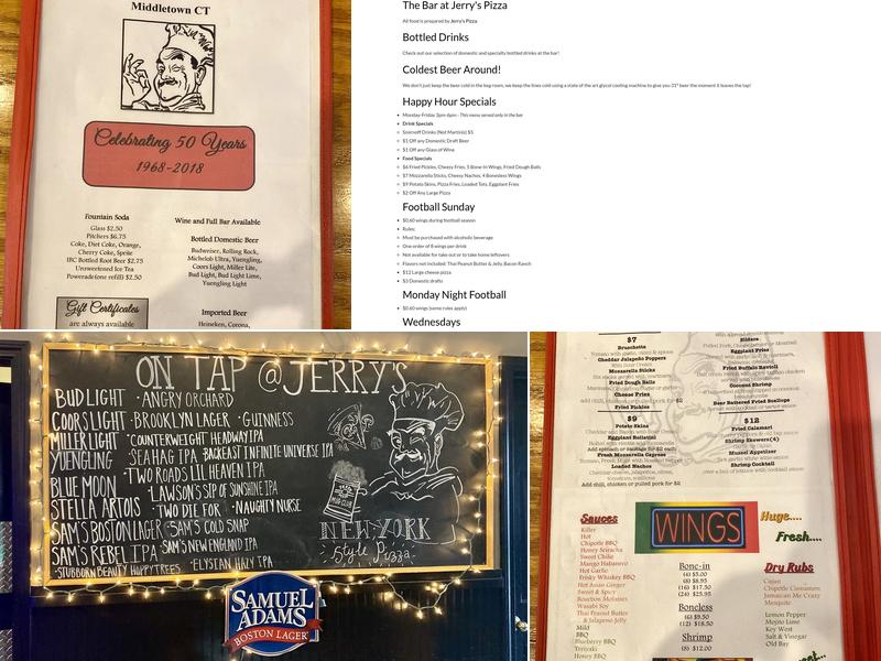 Matty's Next Door Sports Bar Menu