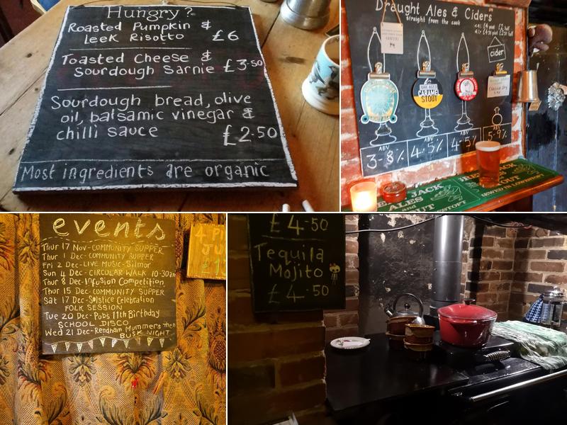 The Sweffling White Horse alehouse (no food) Menu