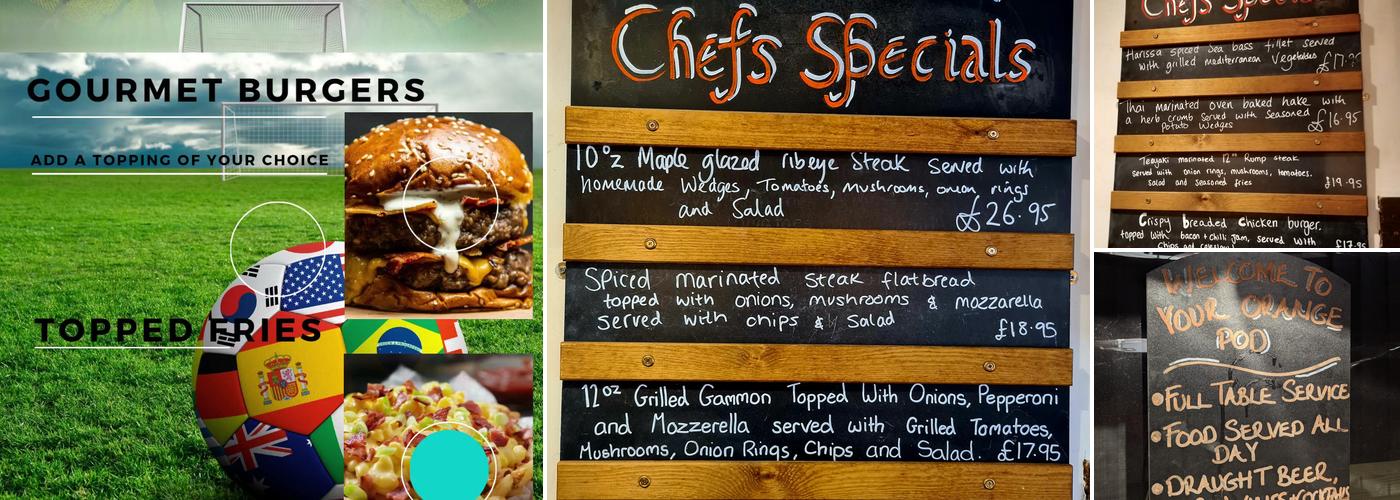 The Swan Inn Stalham Menu