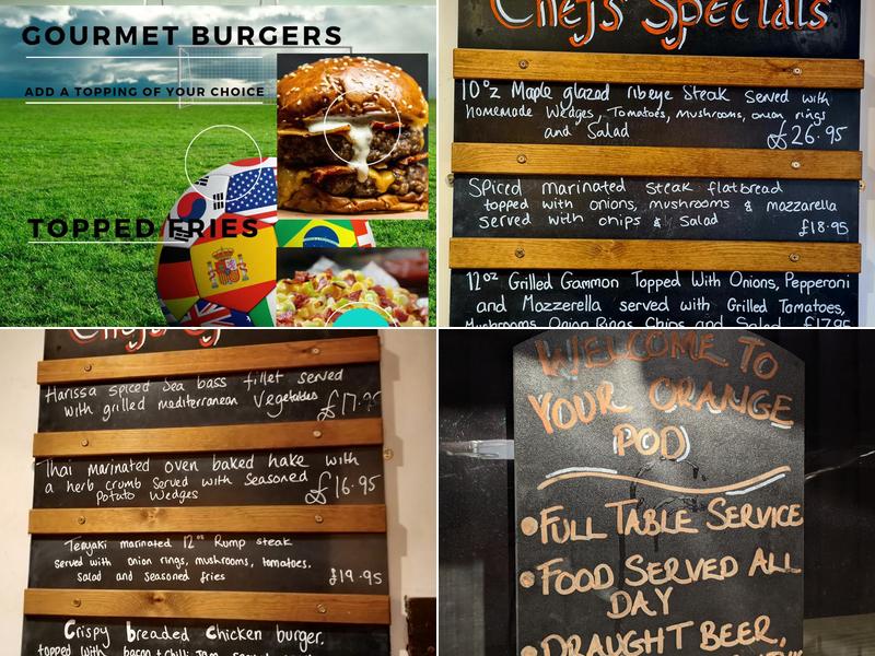 The Swan Inn Stalham Menu