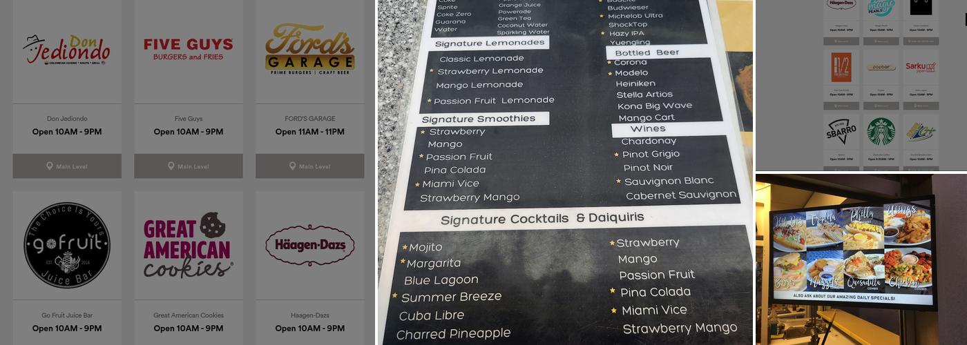 Ben's Dog House Menu