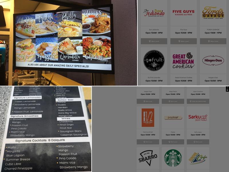 Ben's Dog House Menu